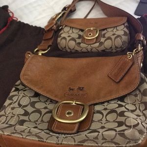 Coach Handbag and wristlet